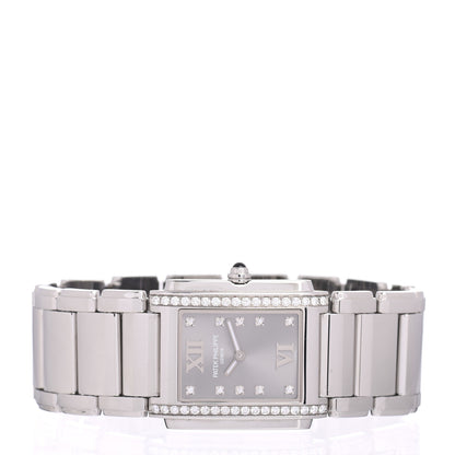 Patek Philippe Stainless Steel Diamond 25mm Twenty-4 Quartz Watch Eternal Gray 4910/010 2 of 4