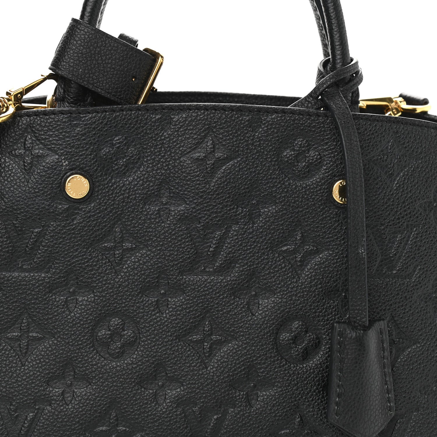Louis Vuitton Empreinte Montaigne BB Black 14 of 16