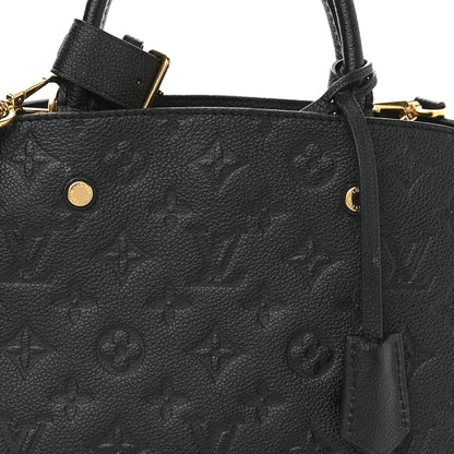 Louis Vuitton Empreinte Montaigne BB Black 14 of 16