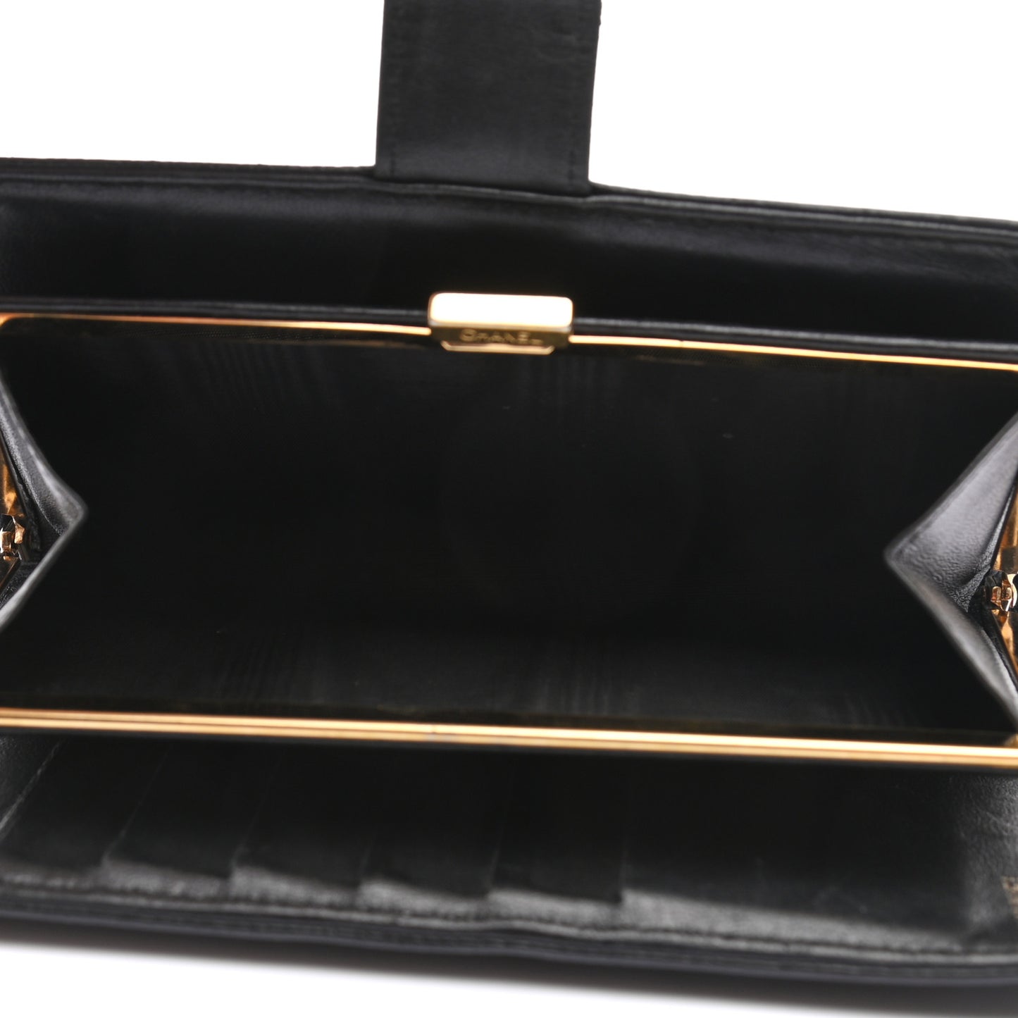 Caviar Timeless CC French Wallet Black