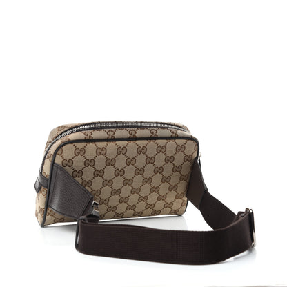 Gucci Monogram Belt Bag Dark Brown 3 of 10