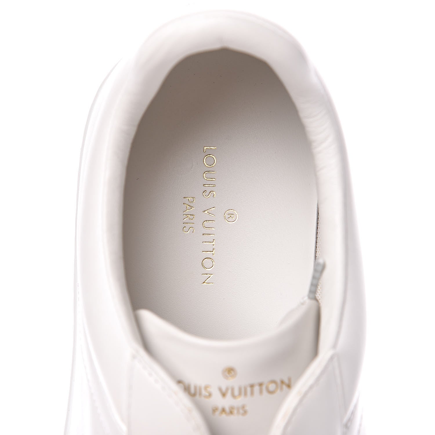 Louis Vuitton Calfskin Luxembourg Sneakers 8.5 White Red Blue 6 of 9