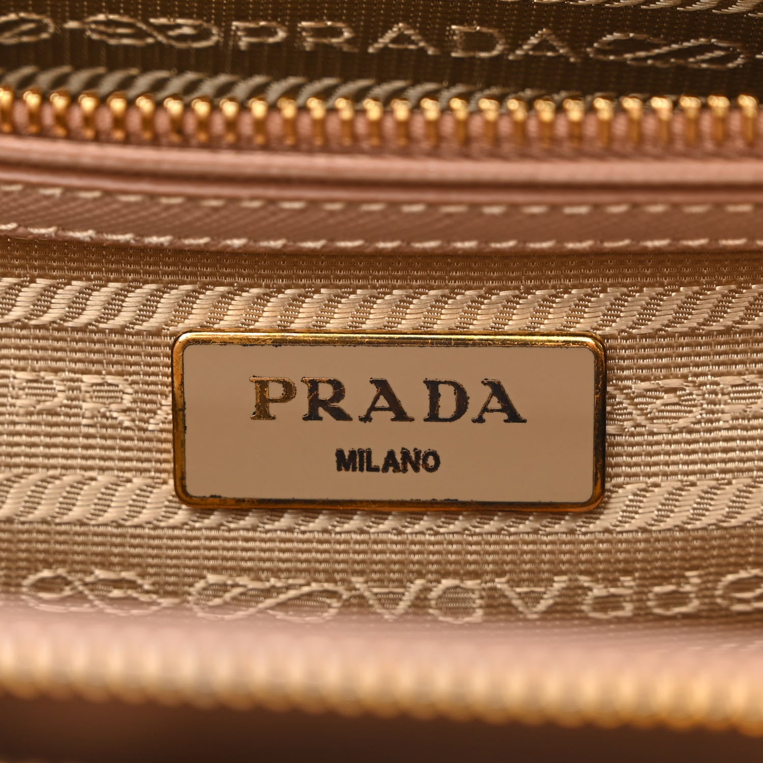 Prada Saffiano Mini Galleria Double Zip Tote Cammeo 8 of 16