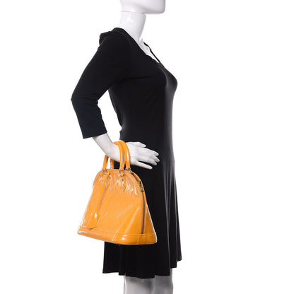 Louis Vuitton Vernis Alma PM Jaune Passion 2 of 14