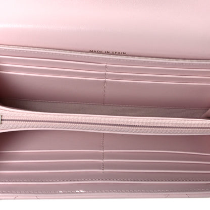 Chanel Lambskin Quilted Chanel 19 Flap Wallet Light Pink 5 of 8