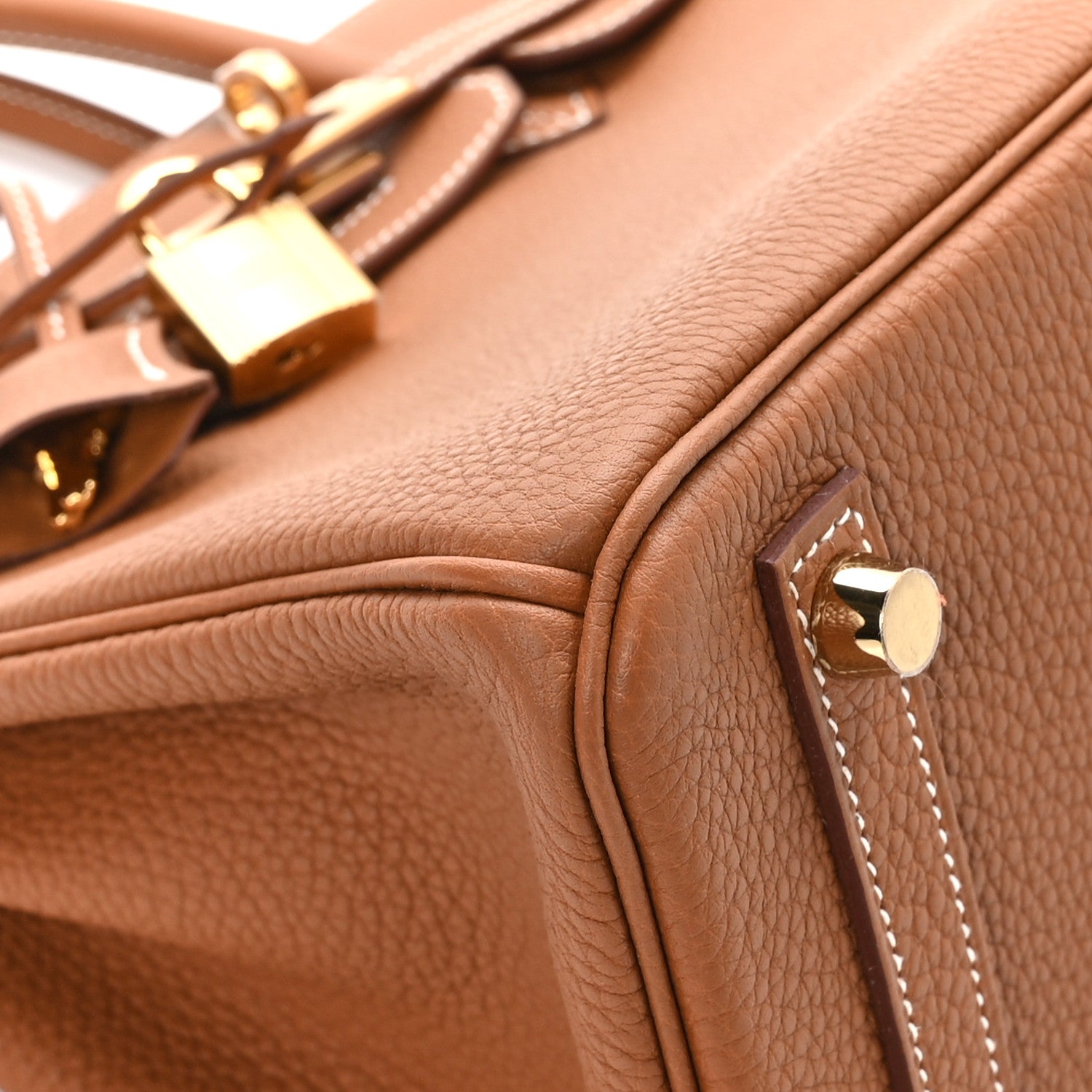 Hermes Togo Birkin 25 Gold 9 of 13
