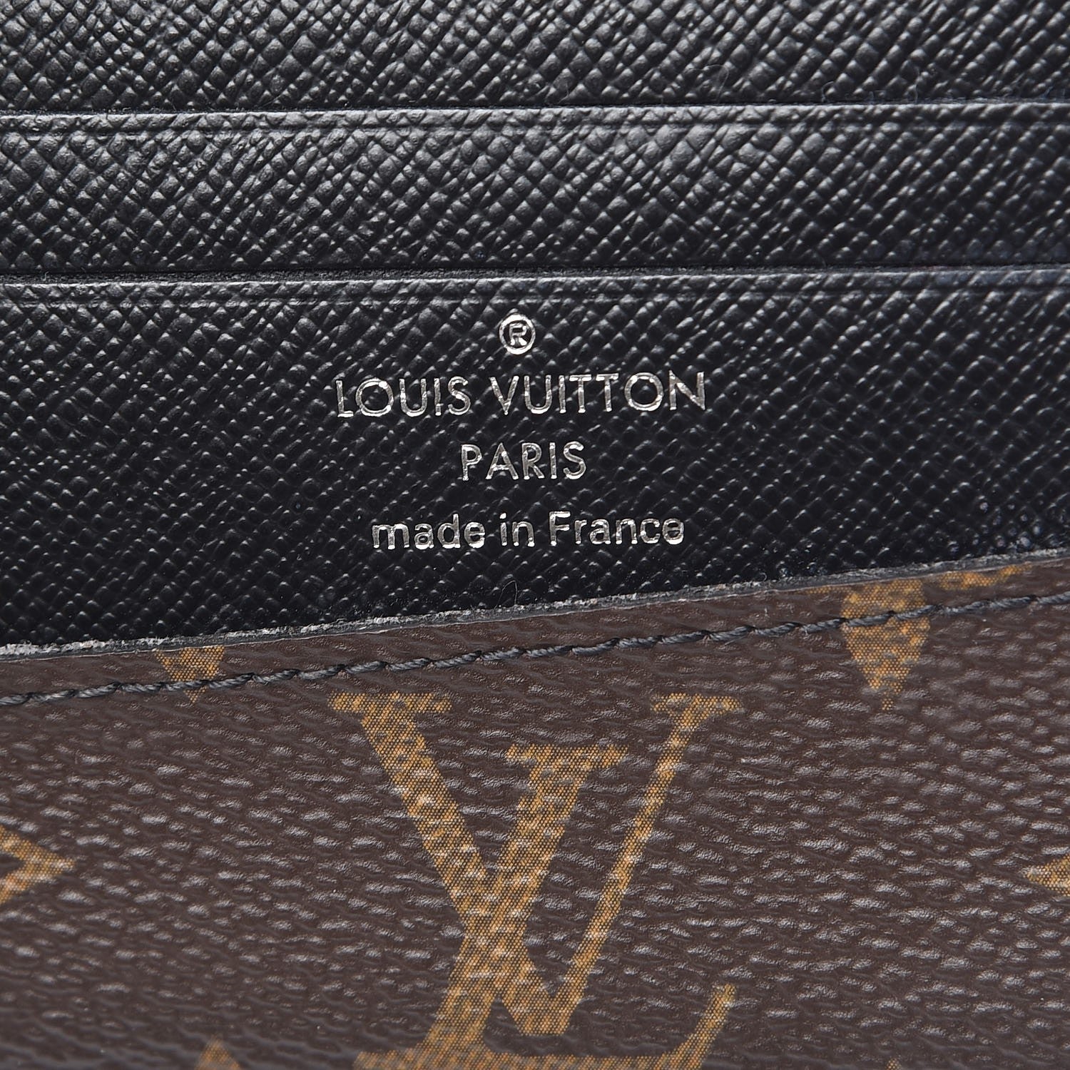 Louis Vuitton Monogram Macassar Gaspar Wallet 9 of 10