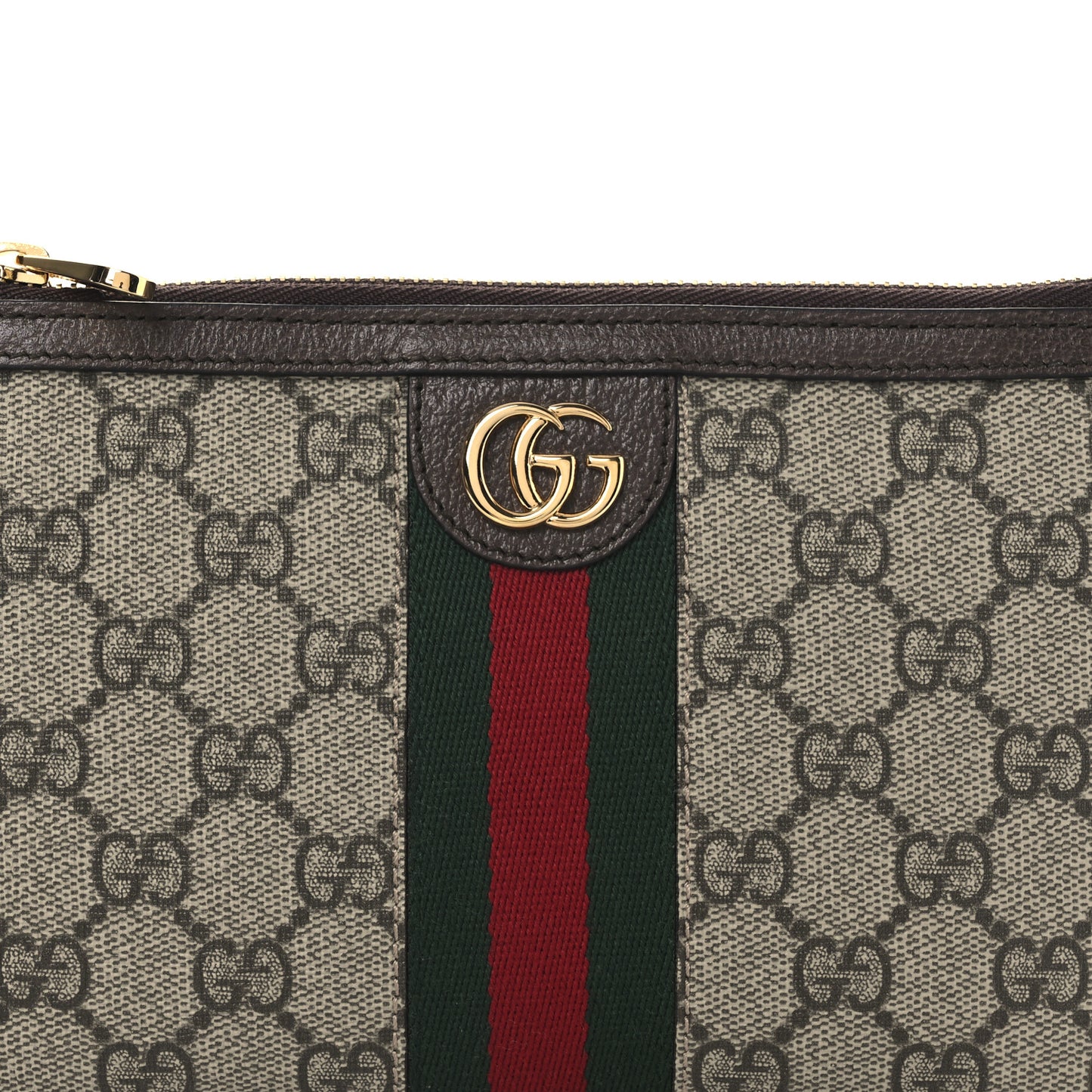 GG Supreme Monogram Web Ophidia Utility Belt Bag 85 34 Beige Ebony New Acero