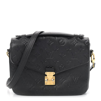 Louis Vuitton Empreinte Pochette Metis Black 1 of 11