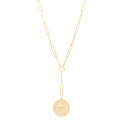 Foundrae 18K Yellow Gold Diamond Dream Extended Clip Extension Chain Necklace 1 of 5