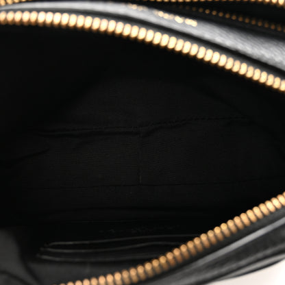 Marc Jacobs Supple Natural Grain Calfskin The Softshot 27 Bag Black 5 of 8