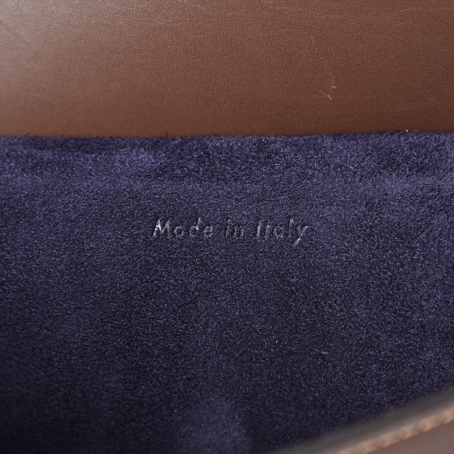 Celine Natural Calfskin Companion Pouch Acajou 6 of 7