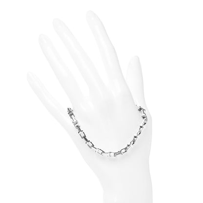 Tiffany Sterling Silver Narrow T Chain Bracelet 2 of 6