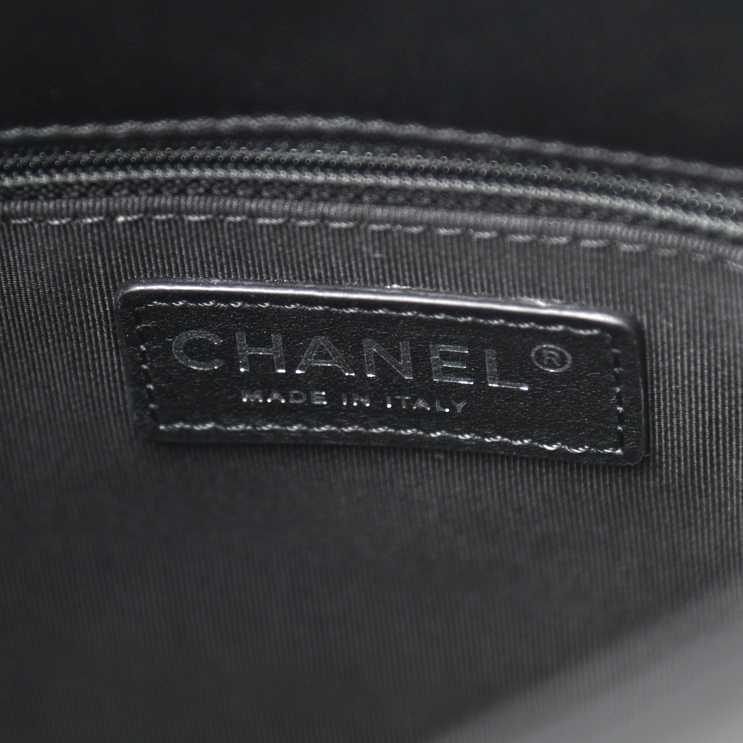 Chanel Lambskin Quilted Small Urban Delight Tote Black Blue 6 of 15