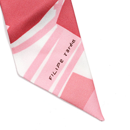 Hermes Silk Bella Twilly Scrunchie 3 of 4