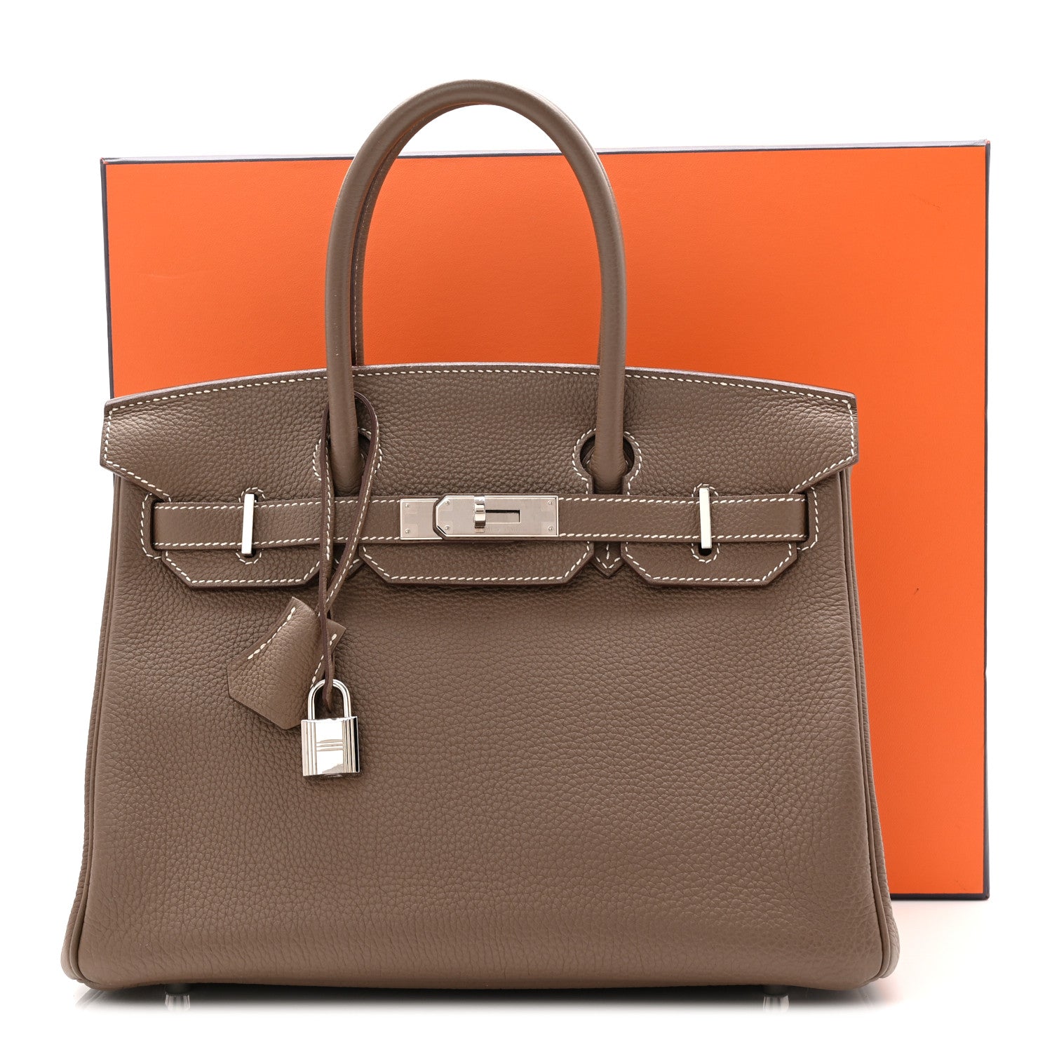 Hermes Togo BIrkin 30 Etoupe 11 of 11