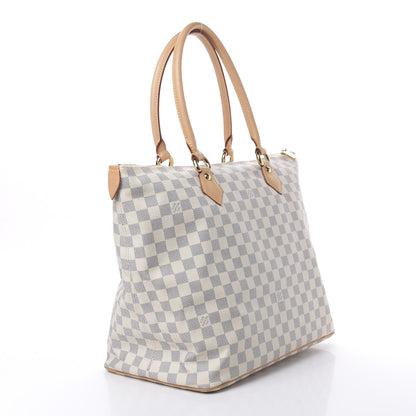 Louis Vuitton Damier Azur Saleya GM 3 of 12