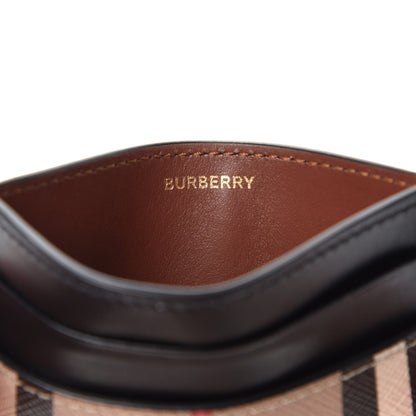 Burberry E-Canvas Calfskin Icon Stripe Card Case Archive Beige 6 of 6