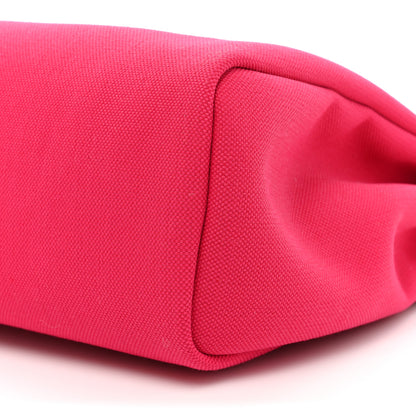 Hermes Toile Militaire Vache Hunter Laque Herbag Zip Retourne 31 PM Rose Mexico Rouge Piment 8 of 9