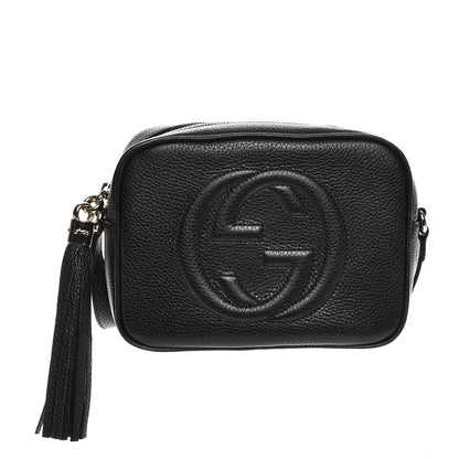 Gucci Pebbled Calfskin Small Soho Disco Bag Black 1 of 8