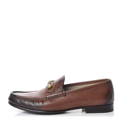 Gucci Calfskin Mens 1953 Horsebit Loafers 11 Brown 1 of 13