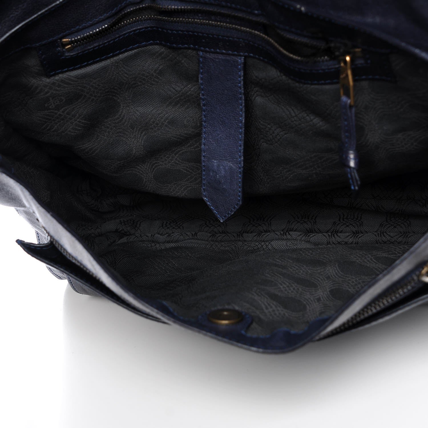 Proenza Schouler Lambskin Large PS1 Satchel Midnight 6 of 12