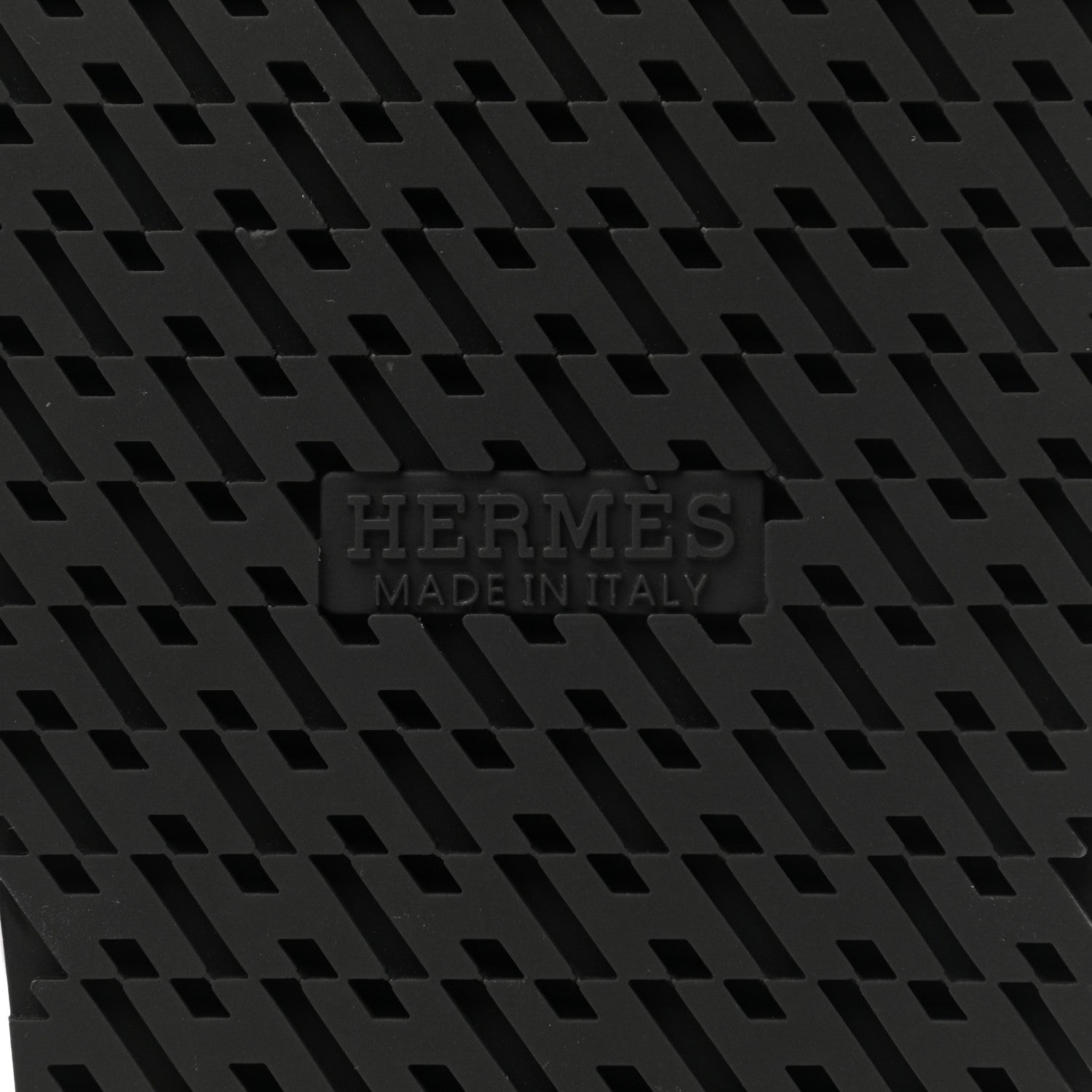 Hermes Calfskin Mens Chypre Sandals 43.5 Black 6 of 13