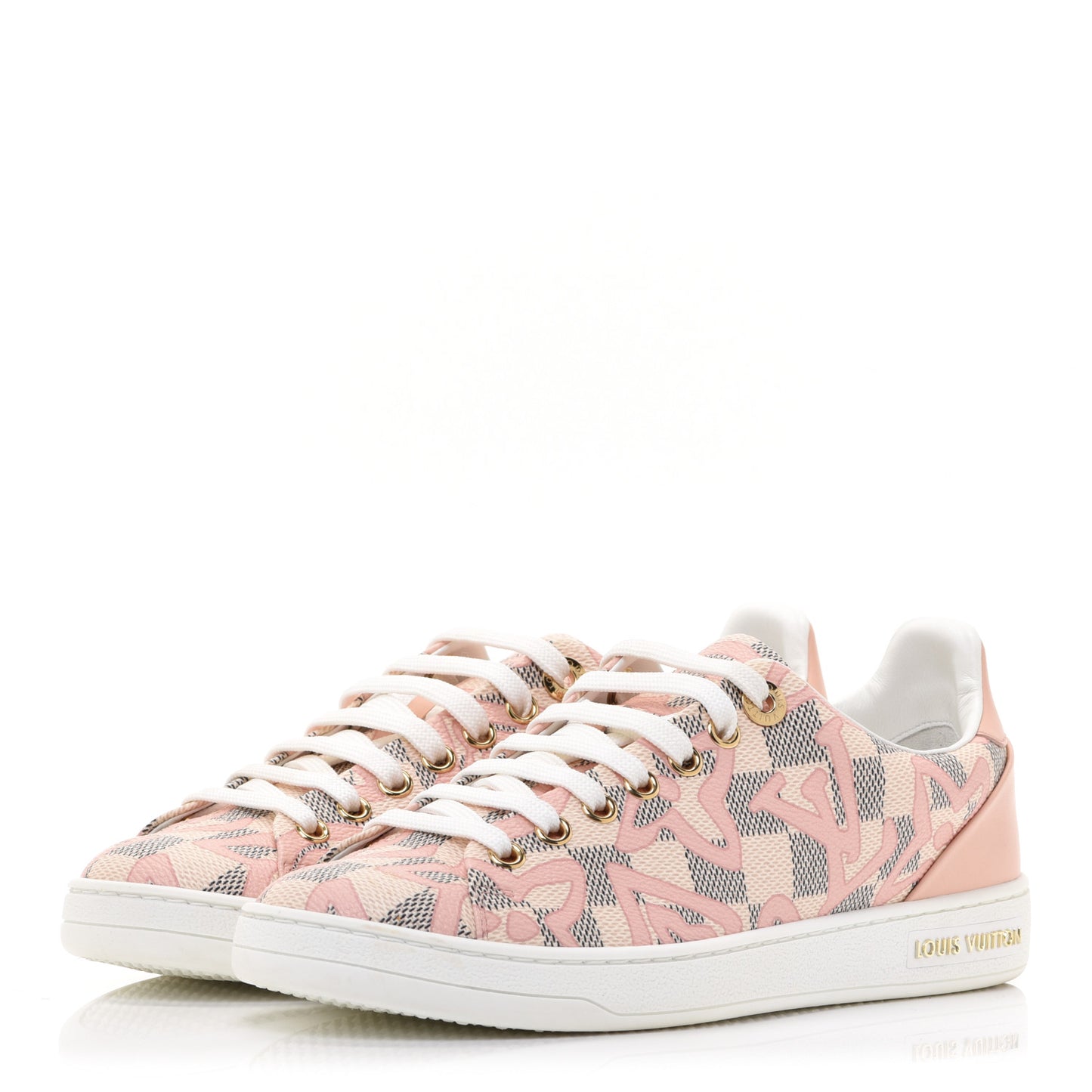 Damier Azur Tahitienne Bora Bora Sneakers 36.5 Rose Ballerine