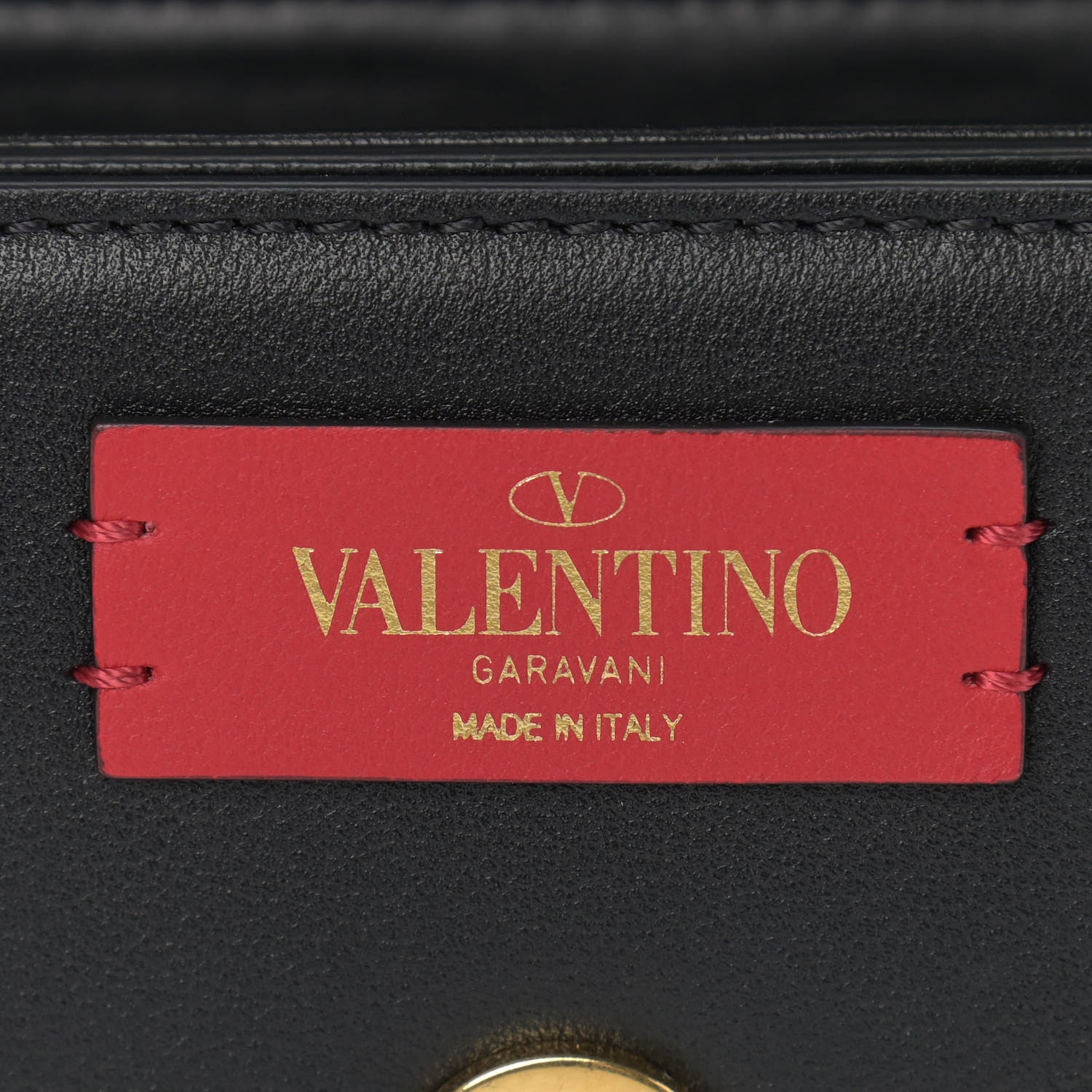 Valentino Garavani Smooth Calfskin Supervee Shoulder Bag Black 6 of 10