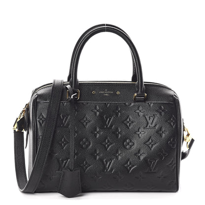 Louis Vuitton Empreinte Speedy Bandouliere 25 NM Black 1 of 9