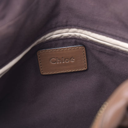 Chloe Calfskin Medium Paraty Speculoos Brown 6 of 17
