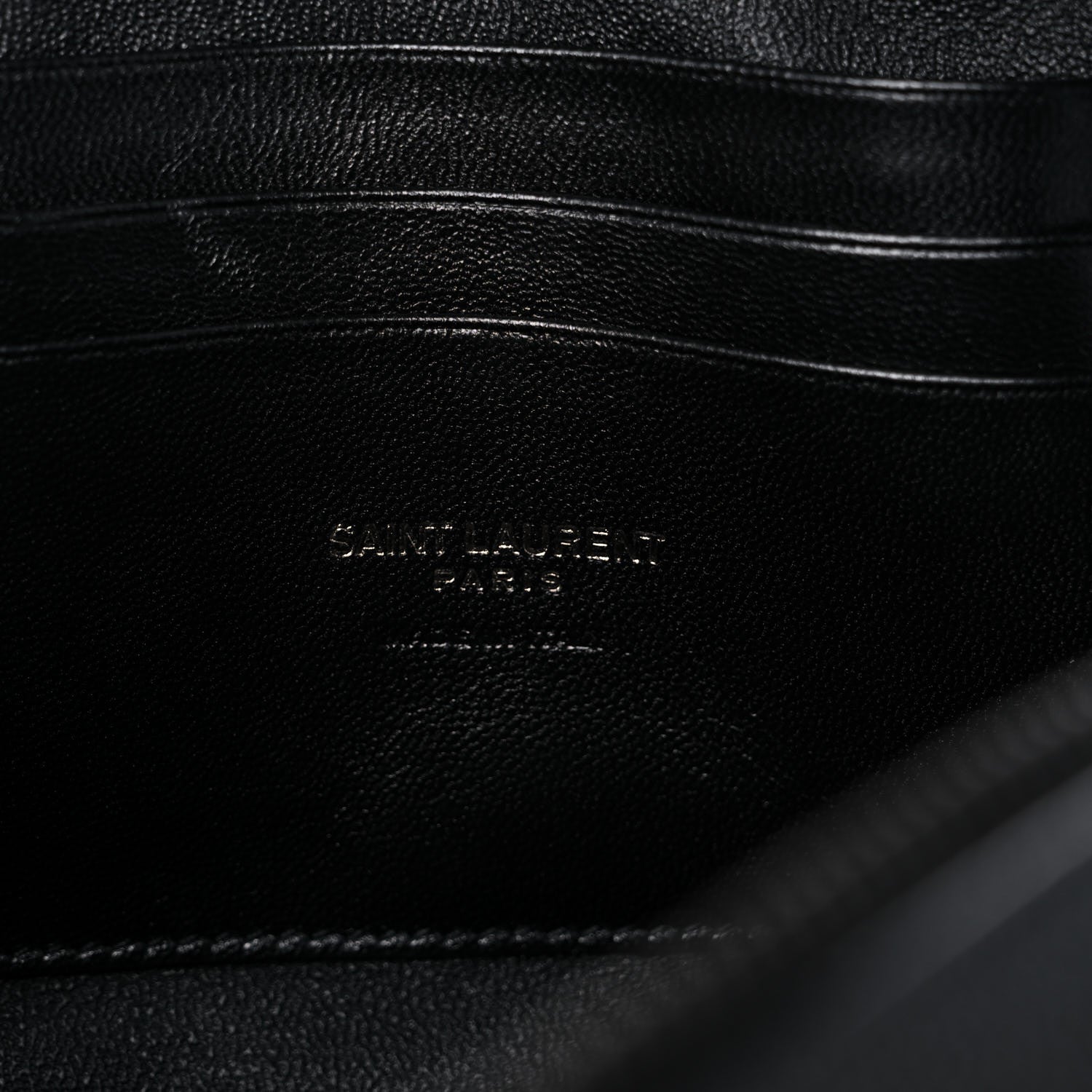 Saint Laurent Grain De Poudre Matelasse Monogram Mini Lou Camera Bag Black 6 of 9