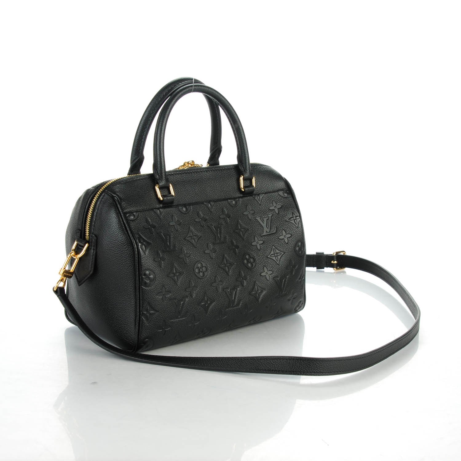 Louis Vuitton Empreinte Speedy Bandouliere 25 NM Black 3 of 7
