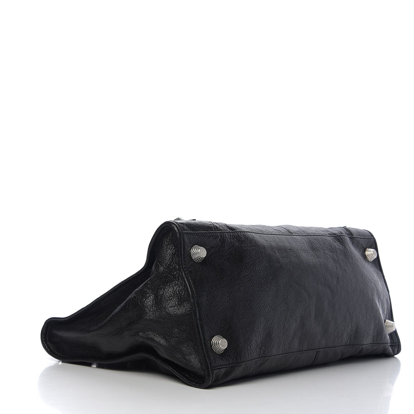 Agneau Giant 21 Silver Hardware Work Black