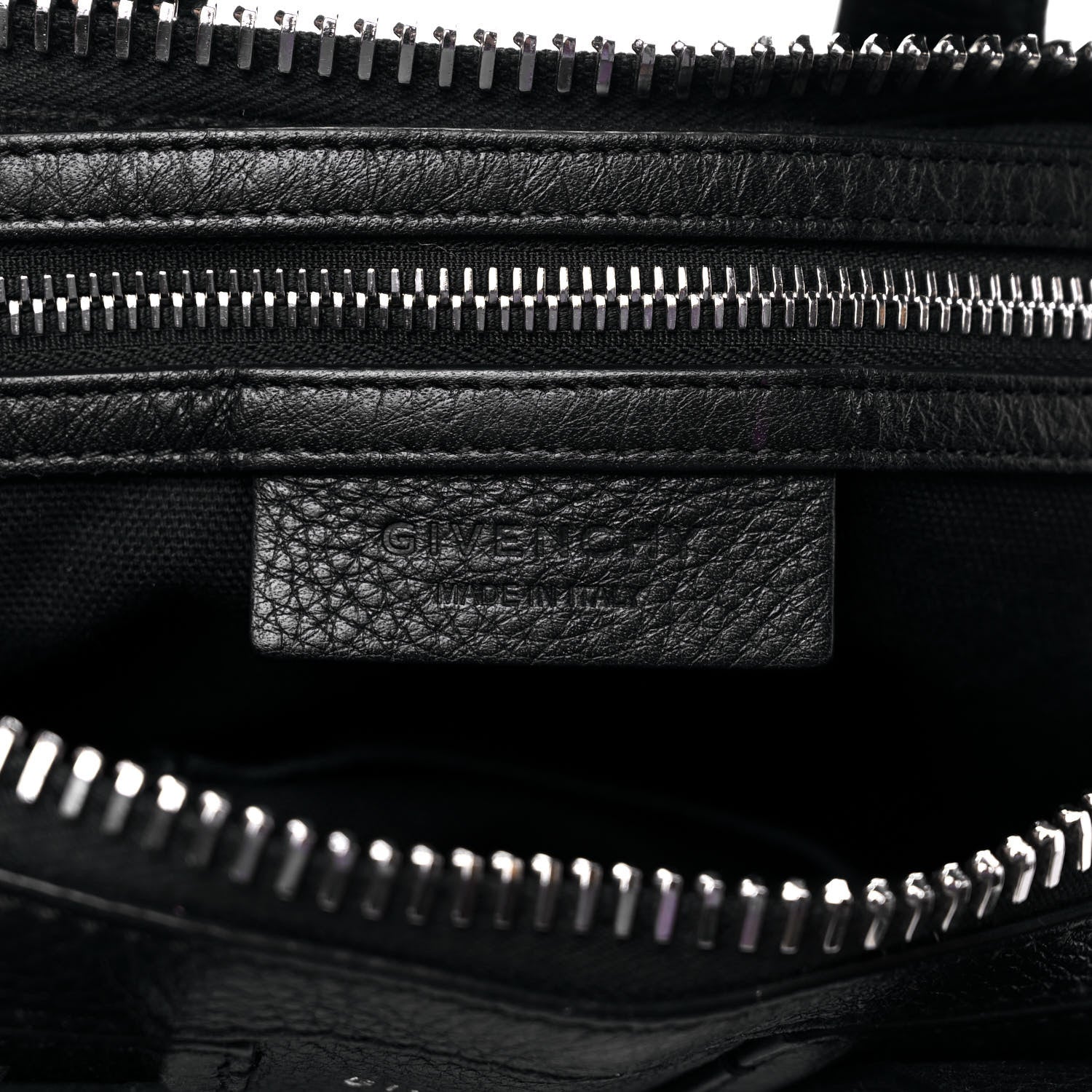 Givenchy Pebbled Calfskin Medium Nightingale Black 6 of 12