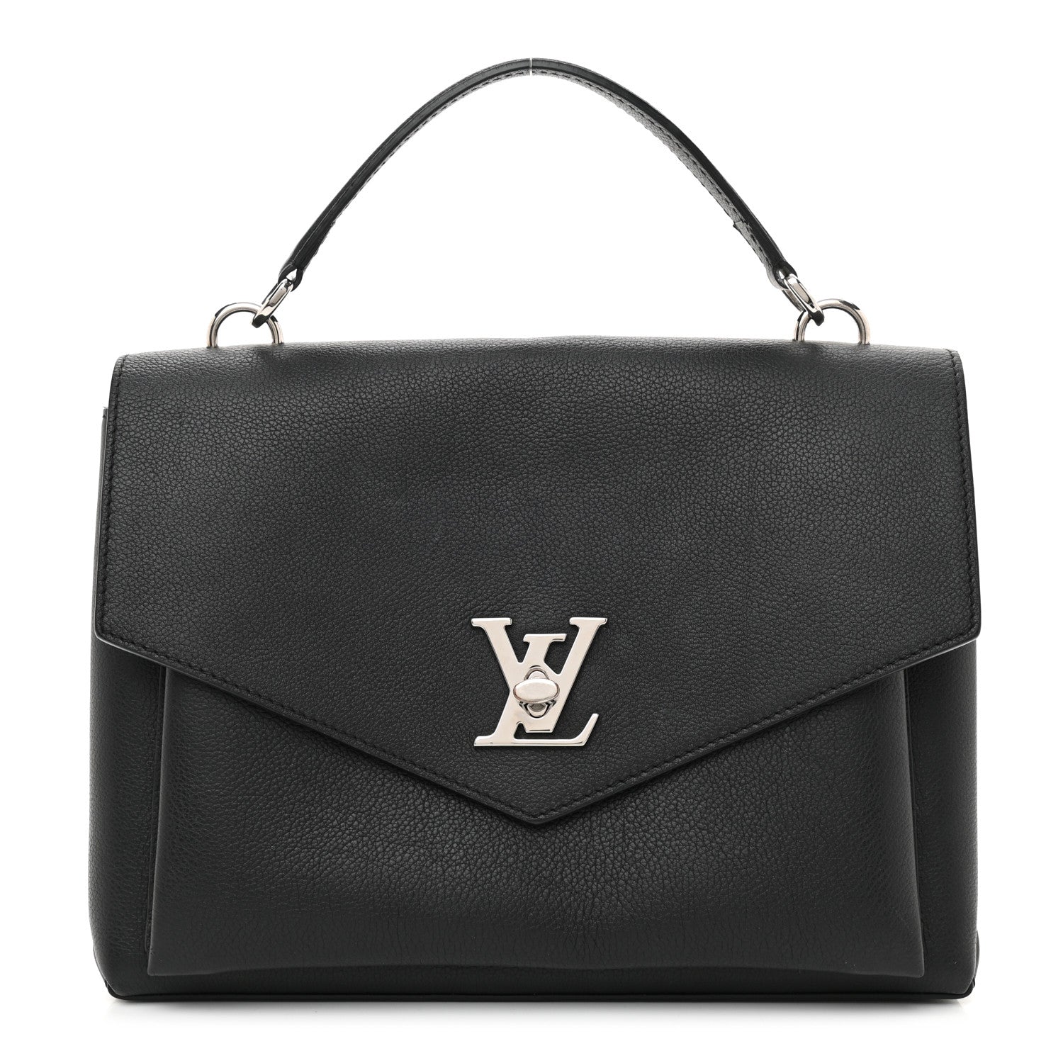 Louis Vuitton Soft Calfskin My Lockme Top Handle Black 1 of 10