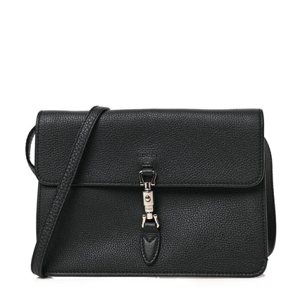 Gucci Soft Calfskin Small Jackie Shoulder Bag Black 1 of 8
