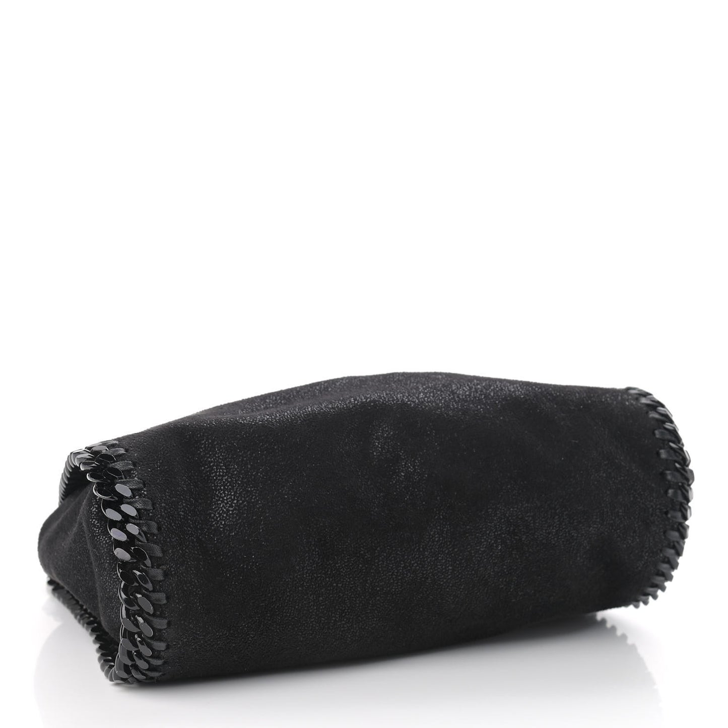 Shaggy Deer Falabella Fold Over Tote Black
