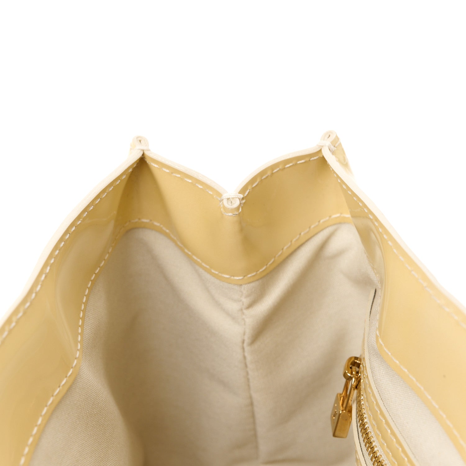 Louis Vuitton Vernis Wilshire PM Blanc Corail 12 of 16