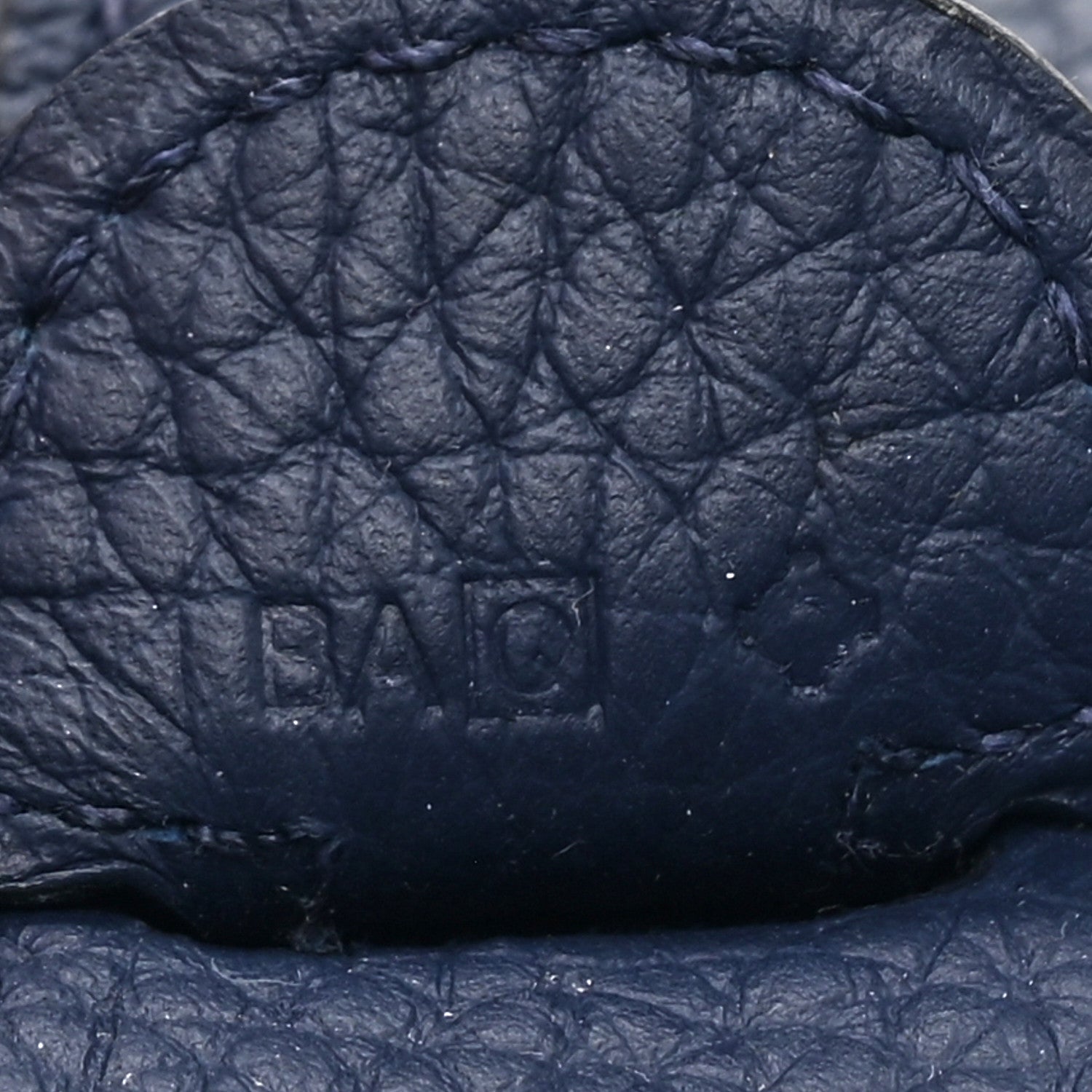 Hermes Taurillon Clemence EVELYNE III PM Deep Blue 7 of 11