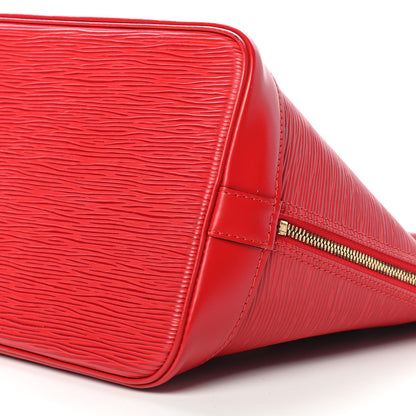 Louis Vuitton Epi Alma PM Castillan Red 6 of 8