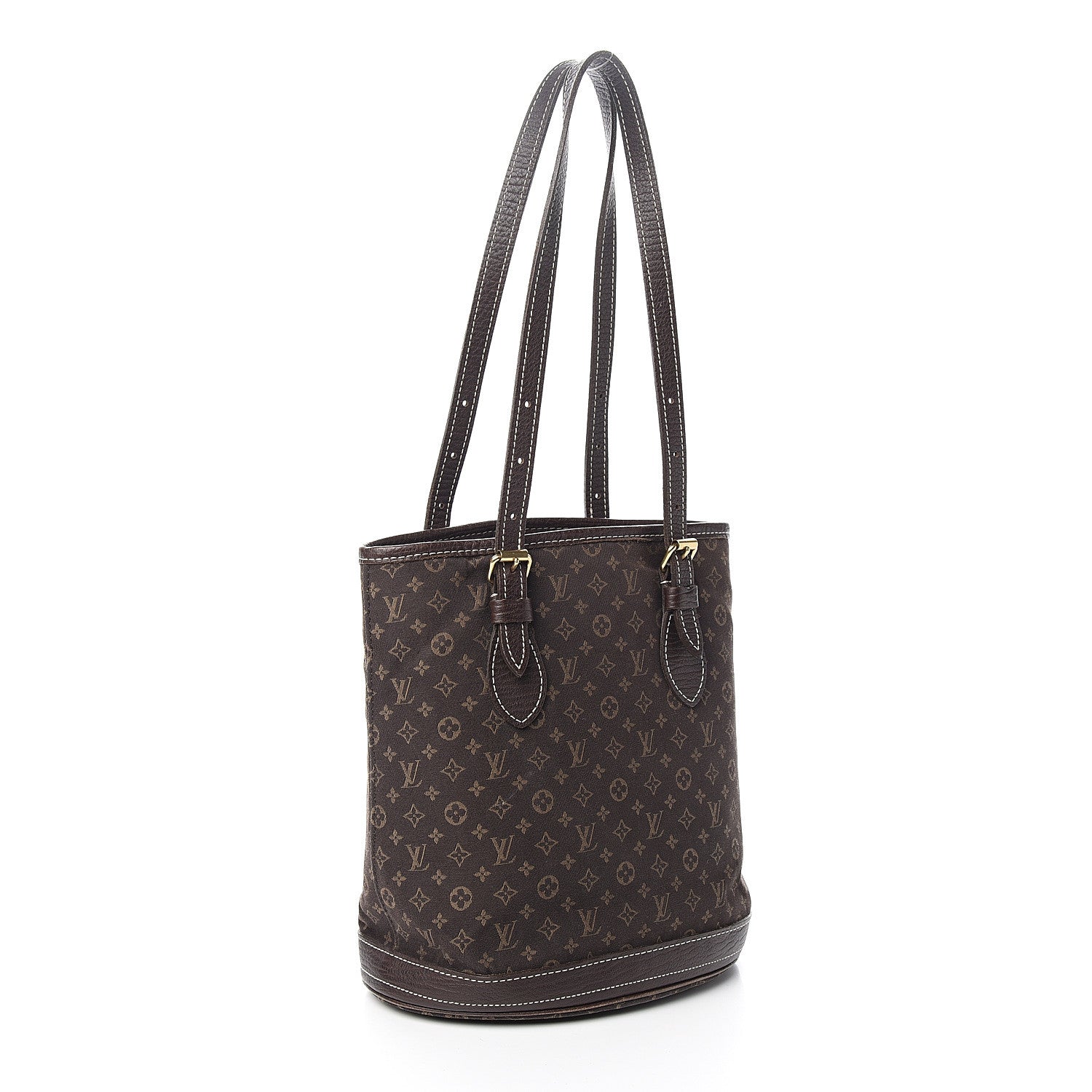 Louis Vuitton Mini Lin Monogram Bucket Bag Ebene 2 of 9