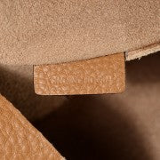 Grainy Calfskin Large Ashby Saddle Brown