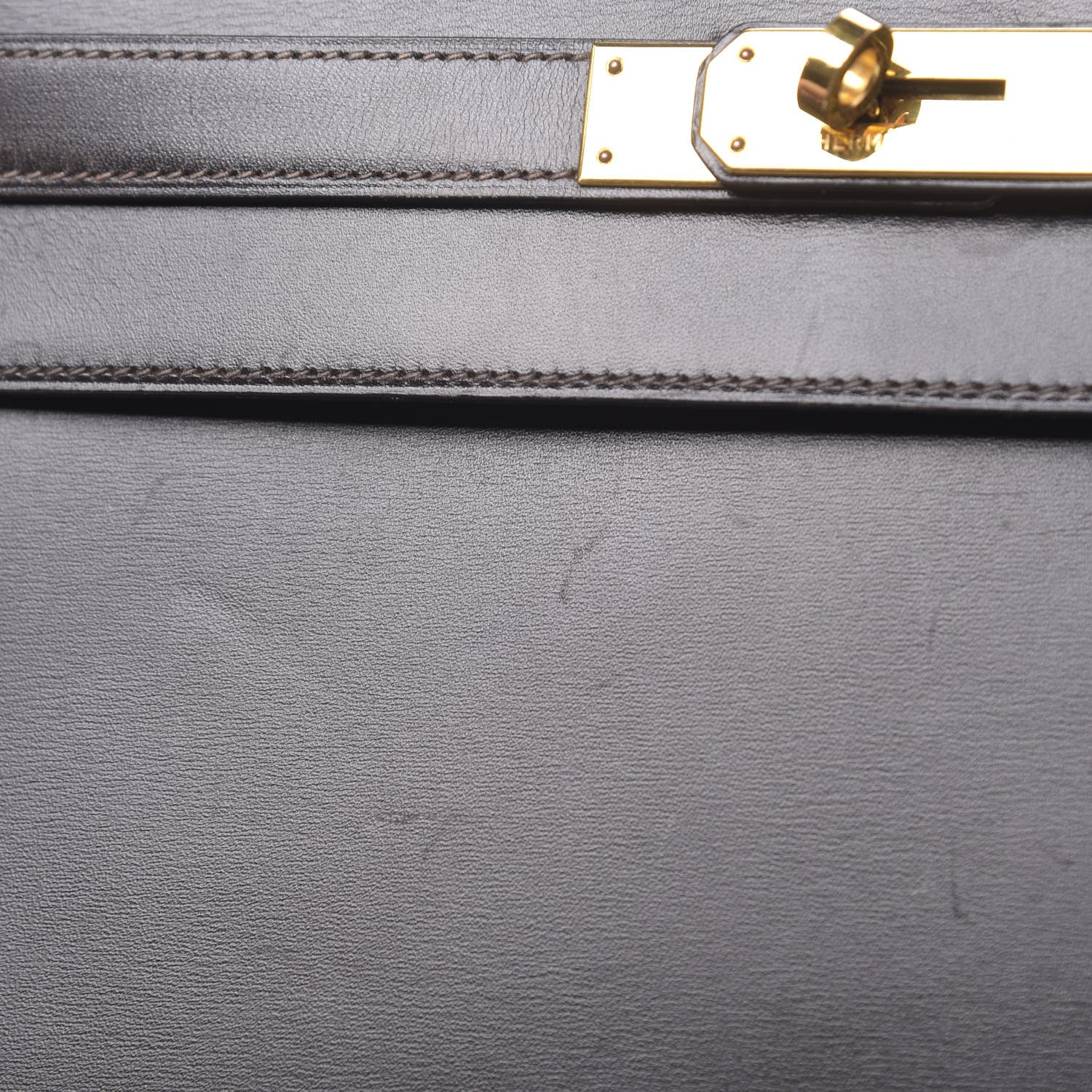Hermes Box Kelly Sellier 32 Chocolate 10 of 21