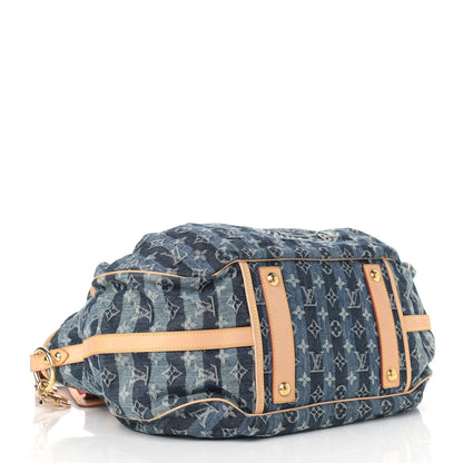 Louis Vuitton Denim Raye Cabas GM 4 of 19
