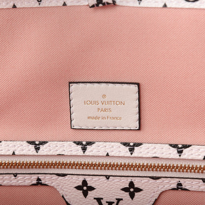 Louis Vuitton Monogram Giant Neverfull MM Rouge 6 of 9