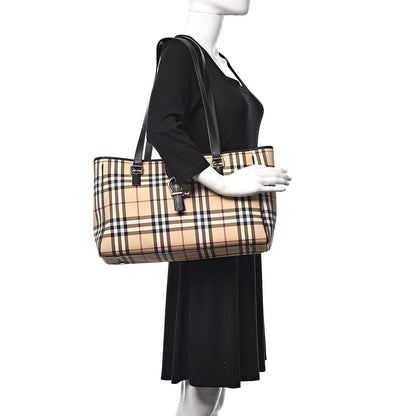 Burberry House Check Buckle Tote Black 2 of 10