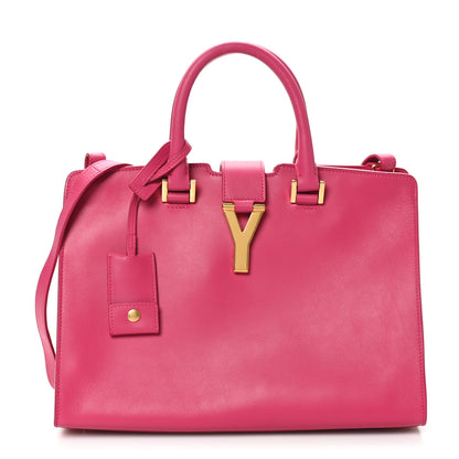 Saint Laurent Calfskin Small Classic Y Cabas Fuchsia 1 of 10