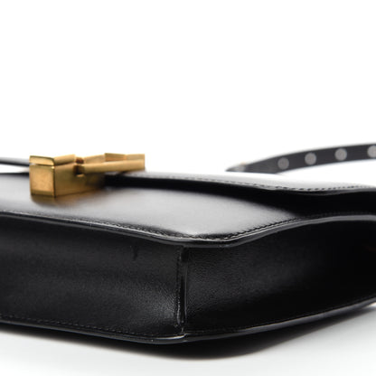 Saint Laurent Smooth Calfskin Carre Satchel Black 7 of 11