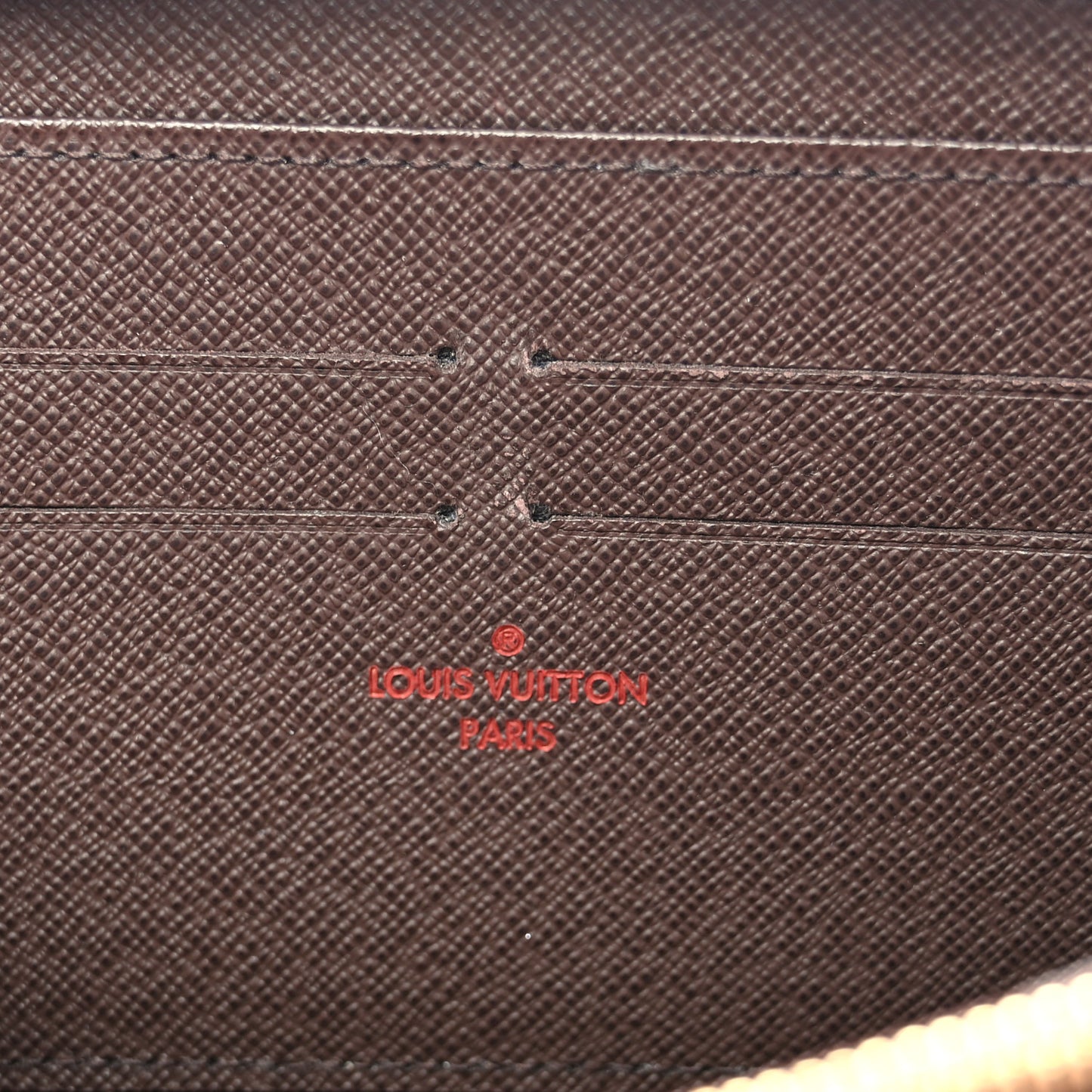 Damier Ebene Zippy Wallet